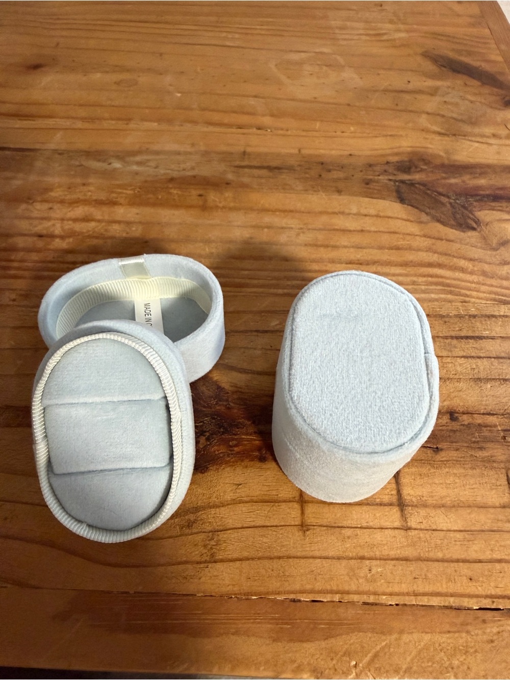 Soft Light Blue Ring Holder